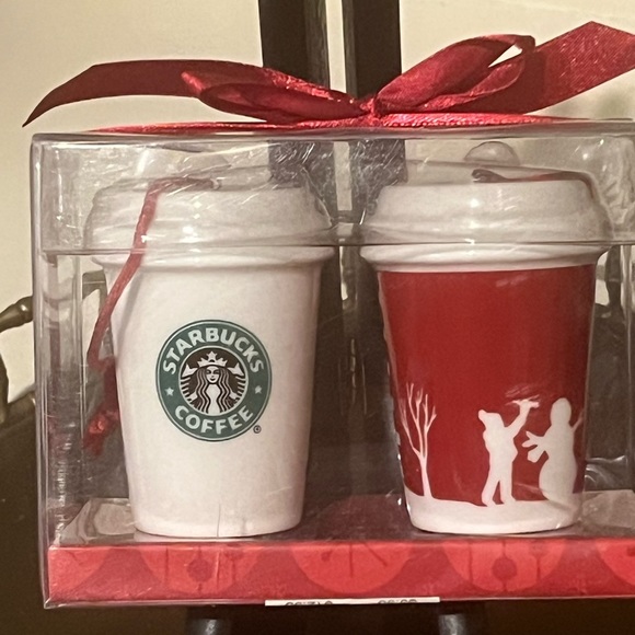 NIB 2006  Starbucks Ornaments - Picture 2 of 2